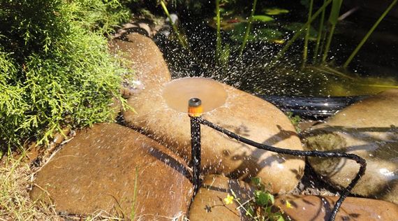 Зрошувач регульований Bradas 0-80 л/год на кілку, з інсталяційним комплектом 25 шт | Зображення 1