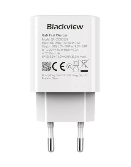 Мережевий зарядний пристрій Blackview 33w