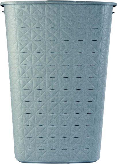 Кошик для білизни пластиковий Curver Softex 56 л 00571 синій, міцний і зручний | Зображення 1
