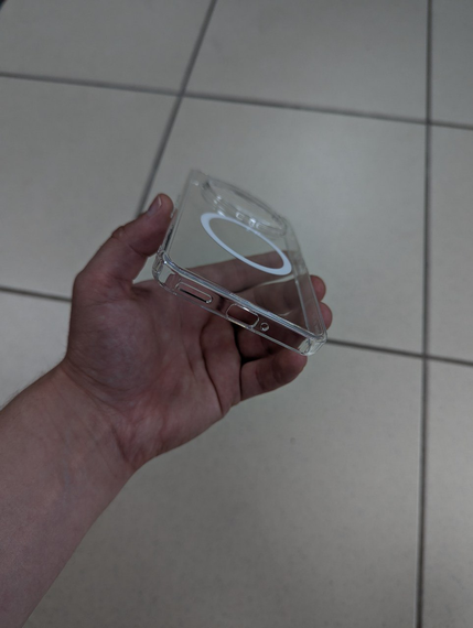 Чохол Nothing Phone 3A Pro MagSafe прозорий протиударний носінг фон 3а про WLONS | Зображення 4