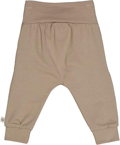 Дитячі штанці для новонародженої дівчинки Green Cotton 56 см Бежеві (251112114) | Зображення 1
