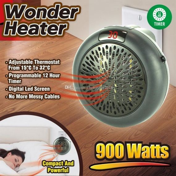Портативный обогреватель Wonder Heater KLW-019A1 900Вт | Зображення 4
