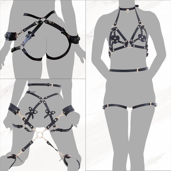 БДСМ-набір LOCKINK YEAHWOW Forced Nadu pose correction set | Зображення 2