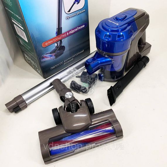 Вертикальный пылесос контейнерный VILGRAND VVC0305С 300 Вт Пылесос без мешка для сбора ручной QR-56 | Зображення 7