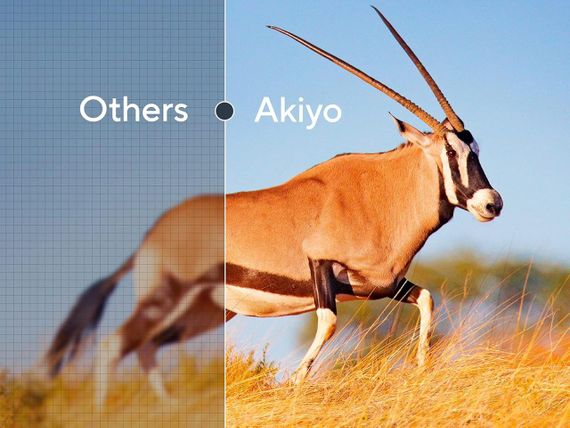 Мини-проектор AKIYO O1 портативный домашний кинотеатр с подставкой, поддержка 1080P, белый | Зображення 7