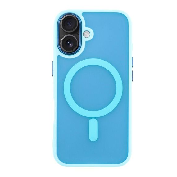 Чохол TPU+PC Space Magnetic Color with Magsafe для iPhone 16 Plus Колір Фіолетовий | Зображення 3