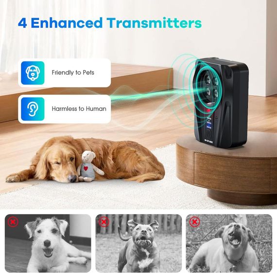 Антилай, пристрій відлякування собачого лаю, Автоматичні пристрої проти гавкання для собак 10 м, | Зображення 2