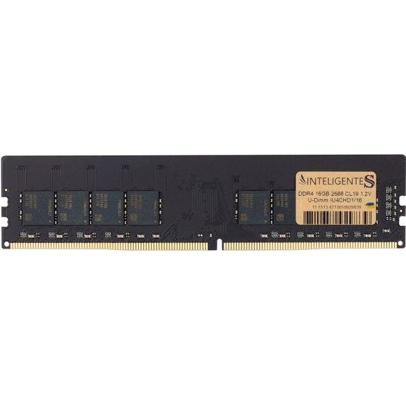Модуль пам'яті для комп'ютера DDR4 16GB 2666 MHz INTELIGENTES (IU4CHD1/16)