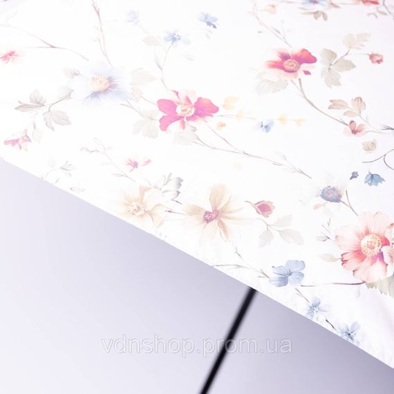 Класична парасолька-тростина напівавтомат з поліестеру 7 спиць діаметр 99 см Бежева HP-23-7BE | Зображення 3