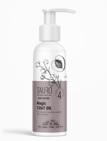 Масло для ухода за шерстью собак и котов Tauro Pro Line Pure Nature Magic Coat Oil