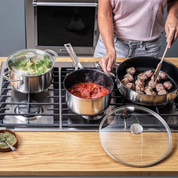Набор посуды KitchenAid SSS CC004221-001 8 предметов серебристый | Зображення 8