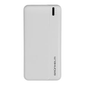 Power Bank - Портативна батарея 20.000 mAh. білий - GP-20W GRUNHELM