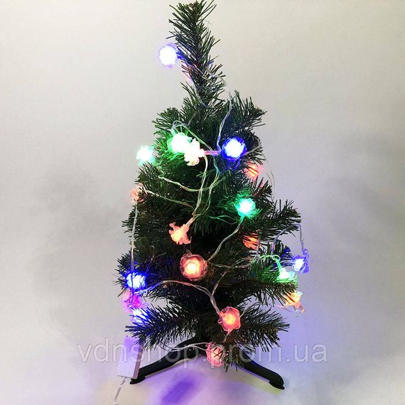 Електронна гірлянда, Світлодіодна гірлянда з перемикачем режимів Світлодіодні LX-85 | Зображення 2