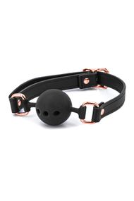 Кляп NS Novelties BONDAGE COUTURE BALL GAG BLACK
