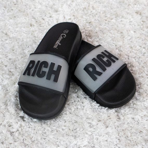 Шлепанцы женские Fashion Roxy 2913 38 размер 24 см Черный | Зображення 1
