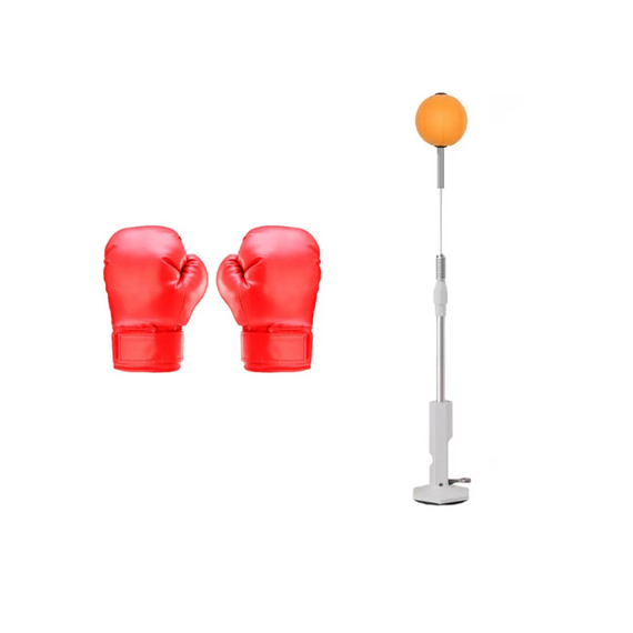 Боксерська груша з підставкою на стійці, швидкісна груша для тренувань, боксерський м'яч | Зображення 4