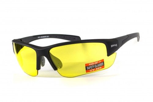 Очки защитные открытые Global Vision Hercules-7 (yellow) желтые | Зображення 1