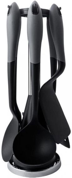 Кухонний набір приладдя на підставці Nylon-Plastic