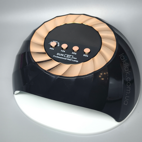 Лампа для ногтей SUN S7 268W черная (с функцией понижения мощности)