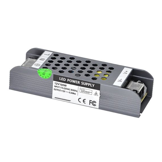 Блок живлення PROLUM™ 12V, 100W, 8.33А, Series "SP"
