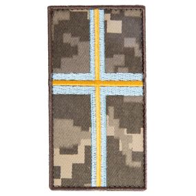 Шеврон IDEIA 87252 Україна 5*9,5  Сар'я піксель