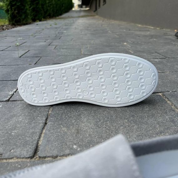 Мужские серые лоферы из натуральной замши 40 размер | Зображення 3