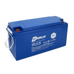 Аккумуляторная батарея ORBUS CG12150 GEL 12V 150A h (485x172x240) Blue 47kg