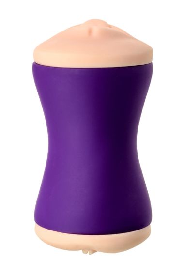 Мастурбатор двосторонній JOS Yara, TPR, тілесний, 17,5 см sexstyle | Зображення 9