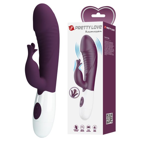 Вибратор - Pretty Love Rasmussen Dual Vibrator Purple Sex Aura