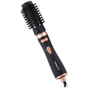 Фен-щетка для укладки волос с вращающейся насадкой  1200 Вт Sokany SK-15006 Черный