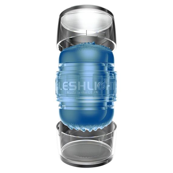 Мастурбатор Fleshlight Quickshot Alien, компактний, двосторонній, чудово для пар та мінету | Зображення 8