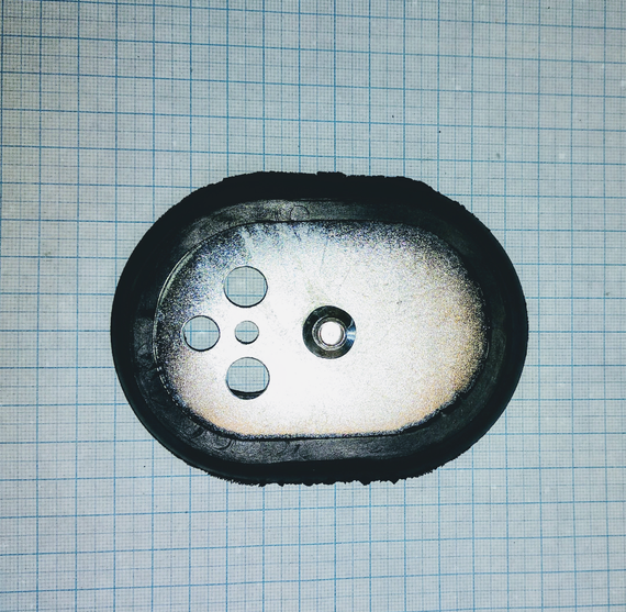 Фланец овальный с прокладкой для бойлера Аристон (Ariston) | Зображення 2