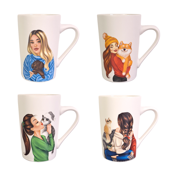 Чашка Дівоча радість Vittora VT-C-196385 385мл