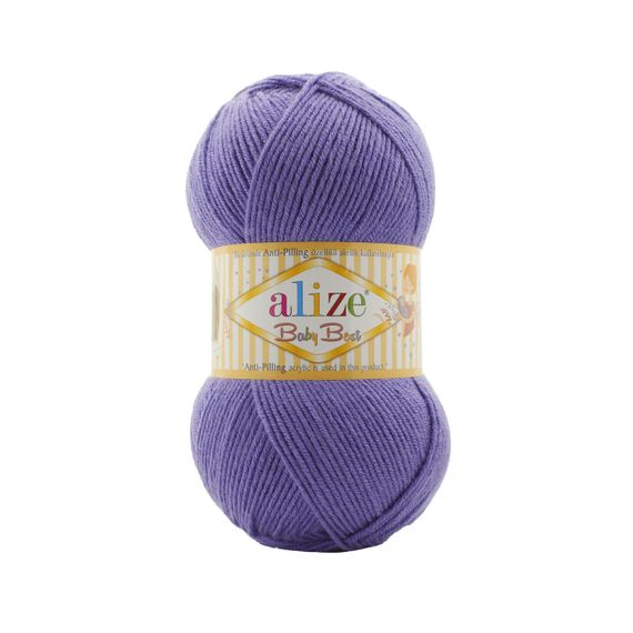 Пряжа Alize Baby Best No 851 (Алізе Бебі Бест) – 10% Бамбук, 90% Антипілінг Акрил, 100г/240м