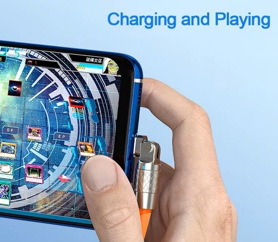 Зарядный кабель USB Type-C с вращением на 180 градусов | Зображення 5