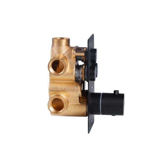 Змішувач термостатичний для душу Qtap Votice 6443T105NKB прихованого монтажу | Зображення 4