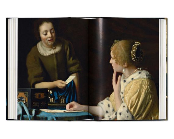 Ян Вермеєр книга з описом картин Vermeer.The Complete Works. Karl Schutz Великі художники книги про живопис | Зображення 6