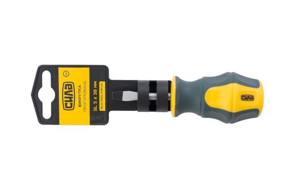 Викрутка гумова CrV SL5x38 СИЛА 3007611 | Зображення 1