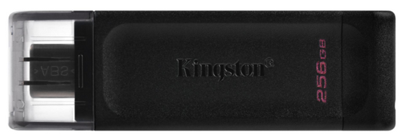 Flash Drive Kingston DT70 256GB, Type-C, USB 3.2 | Зображення 1