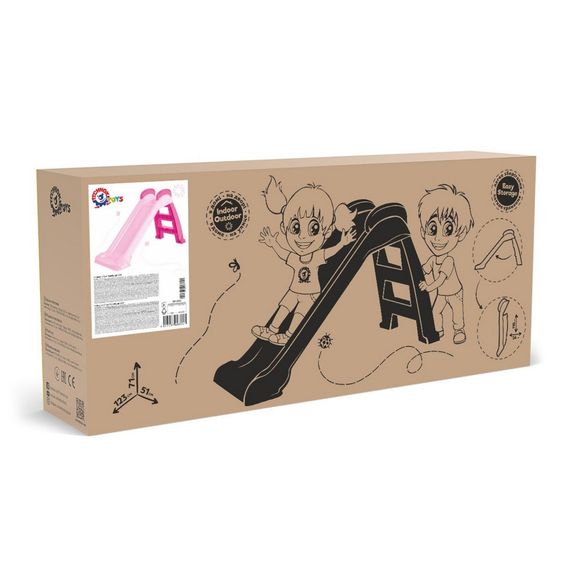 Дитяча " Гірка"  ТехноК 8041TXK довжина спуску 120 см | Зображення 1