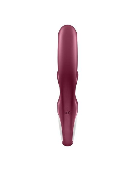 Вібратор-кролик Satisfyer Love Me Red, гнучкий, відросток з потрійним кінчиком Sex Aura | Зображення 4