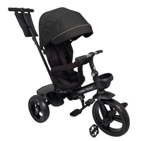 Велосипед дитячий триколісний MT 1001-1 Elegant Black з батьківською ручкою