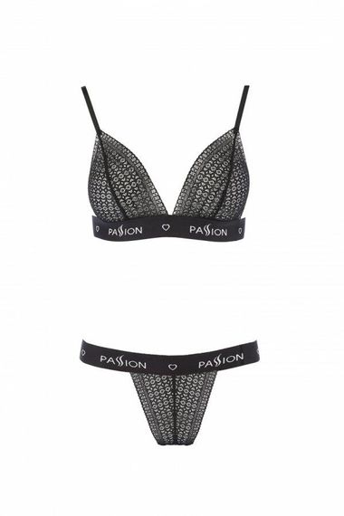 Комплект білизни GLAMISS SET Passion Exclusive Чорний S/M | Зображення 2