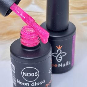 Світловідбивний гель-лак Bee Nails Neon Disco №05 8мл