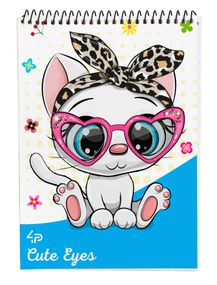 Блокнот 4Profi  "Cute eyes" cat 32 арк. формат А6 904921