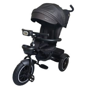 Детский трехколесный велосипед MODENA ME 1193 Black, с родительской ручкой