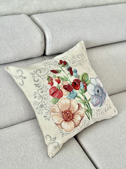 Наволочка гобеленова одностороння MANDALAS FLOWERS CO1-NV Limaso | Зображення 2