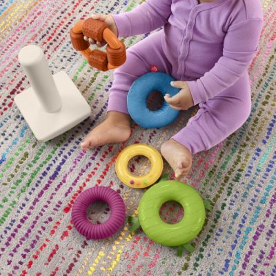 Розвиваюча іграшка Fisher-Price Пірамідка Розвиток сенсорики (HXK47) | Зображення 4