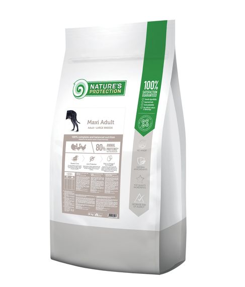 Корм Nature's Protection Maxi Adult Large Breeds сухий для собак великих порід 18 кг