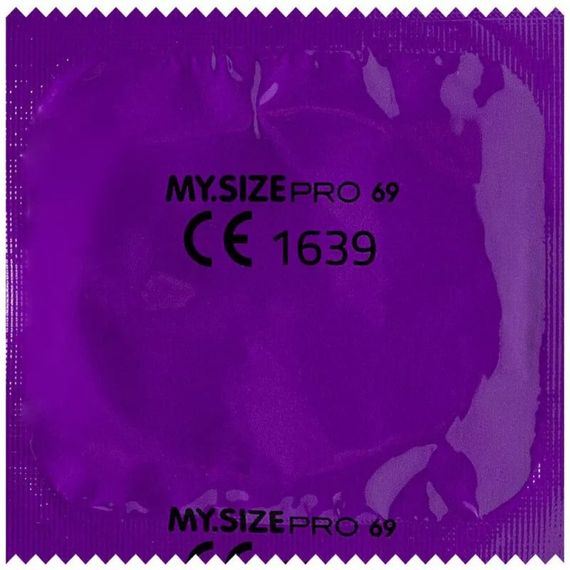 Презервативи ультратонкі латексні My.Size Large 69 мм (ціна за упаковку, 3 шт.) Sex Aura | Зображення 2